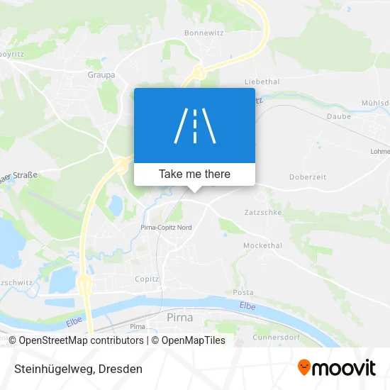 Карта Steinhügelweg
