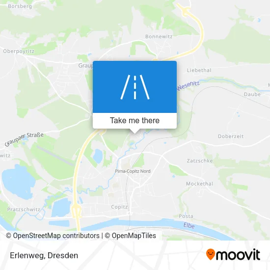 Карта Erlenweg