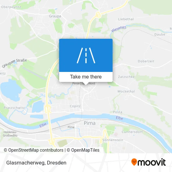 Карта Glasmacherweg
