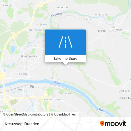 Карта Kreuzweg