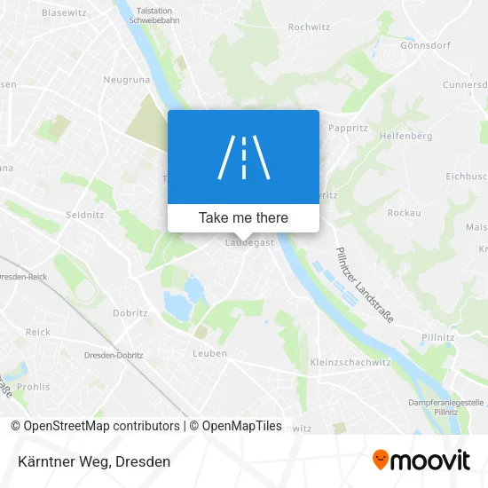 Карта Kärntner Weg