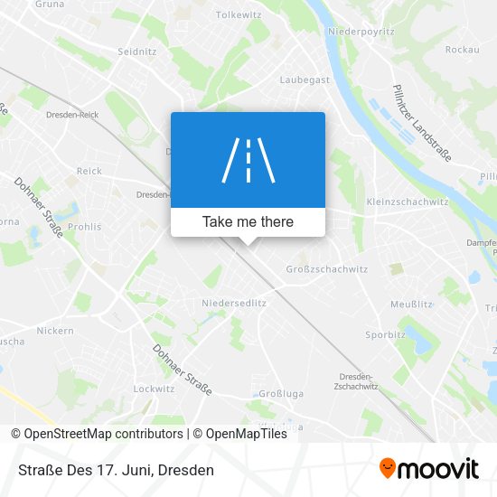 Straße Des 17. Juni map