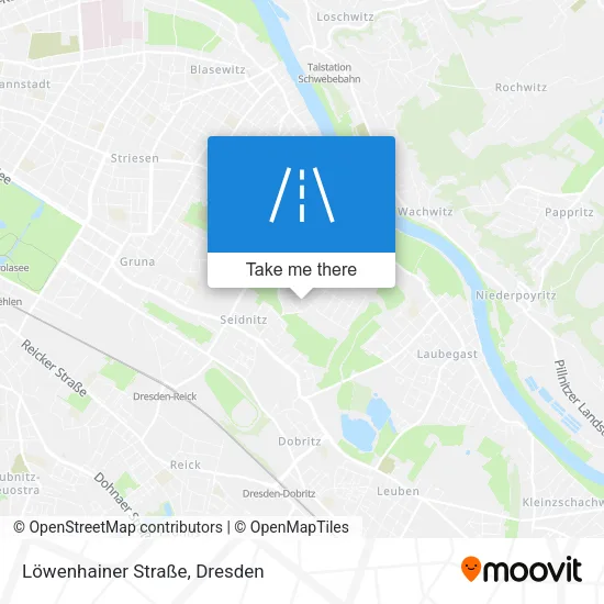 Löwenhainer Straße map