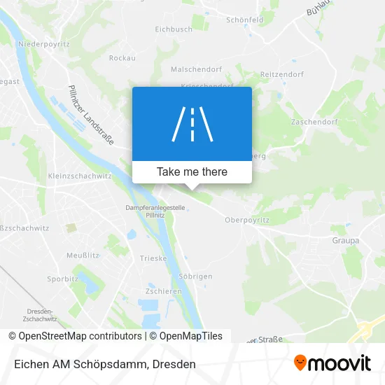Карта Eichen AM Schöpsdamm
