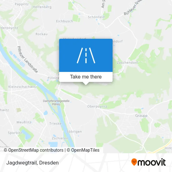 Карта Jagdwegtrail