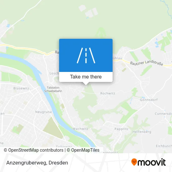 Карта Anzengruberweg