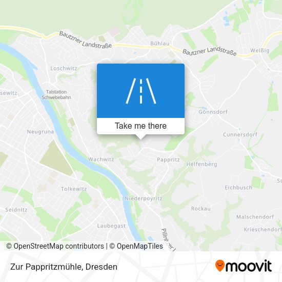 Zur Pappritzmühle map