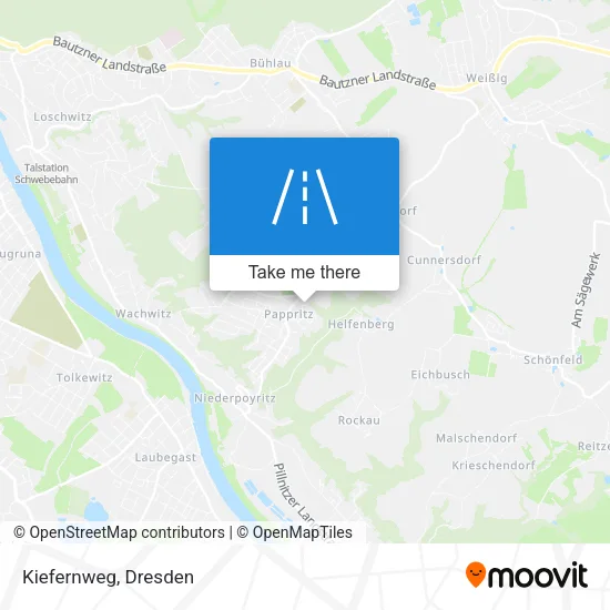 Карта Kiefernweg