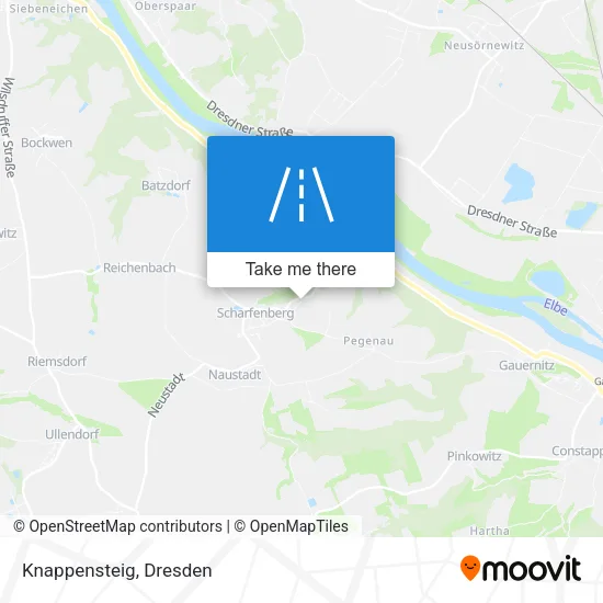 Карта Knappensteig