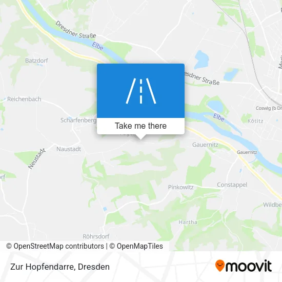 Карта Zur Hopfendarre