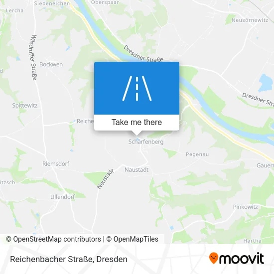 Карта Reichenbacher Straße