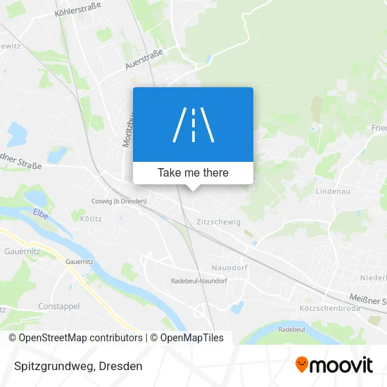 Карта Spitzgrundweg