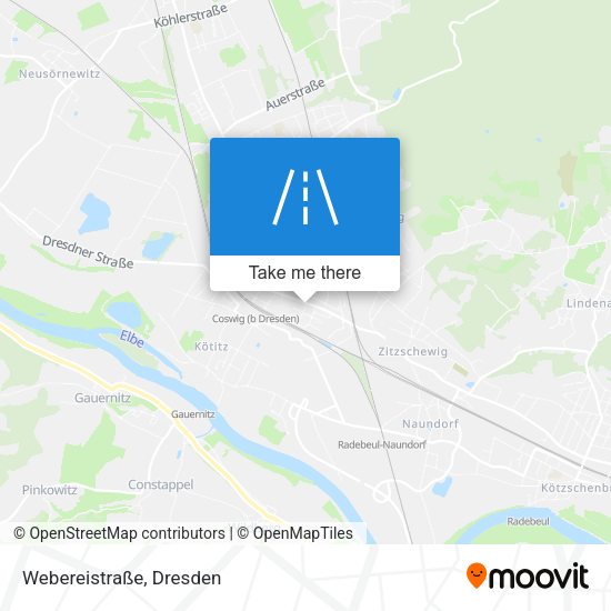 Webereistraße map