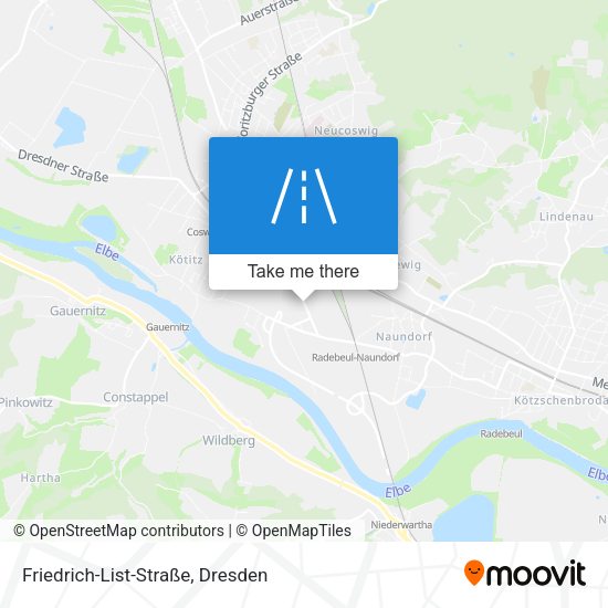 Friedrich-List-Straße map