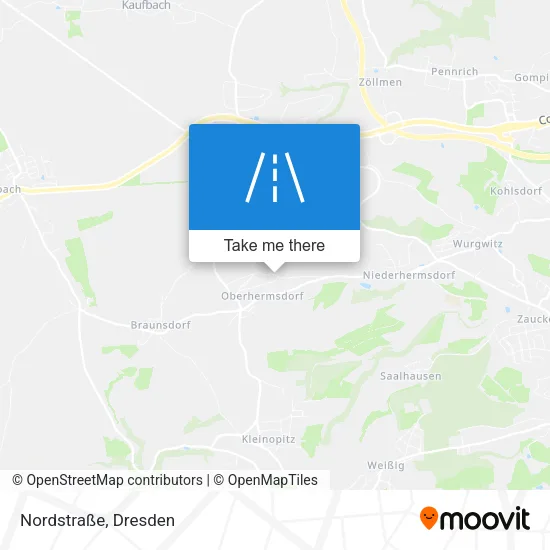 Карта Nordstraße