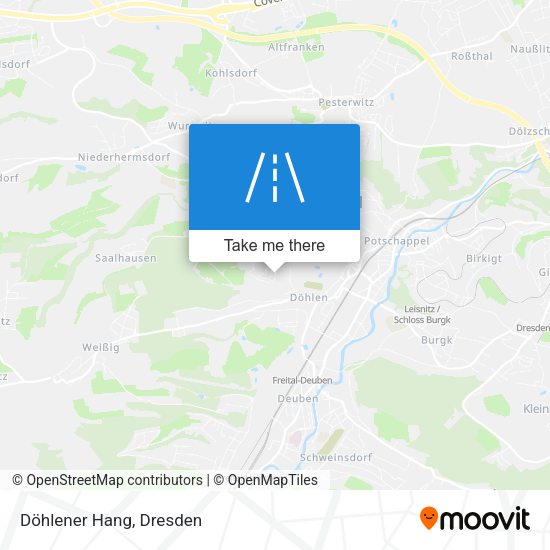 Döhlener Hang map