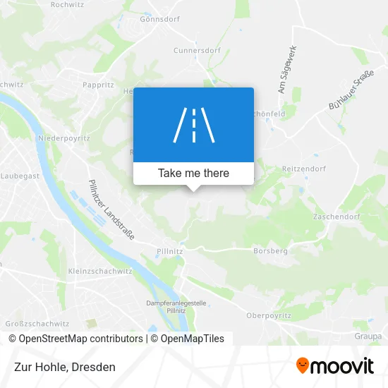 Карта Zur Hohle