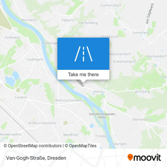 Карта Van-Gogh-Straße