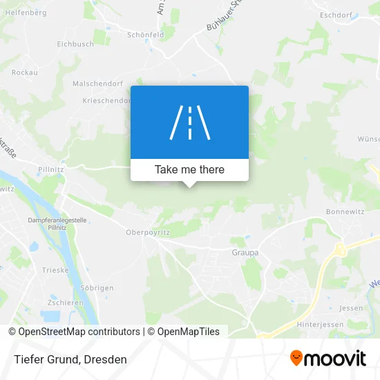 Карта Tiefer Grund