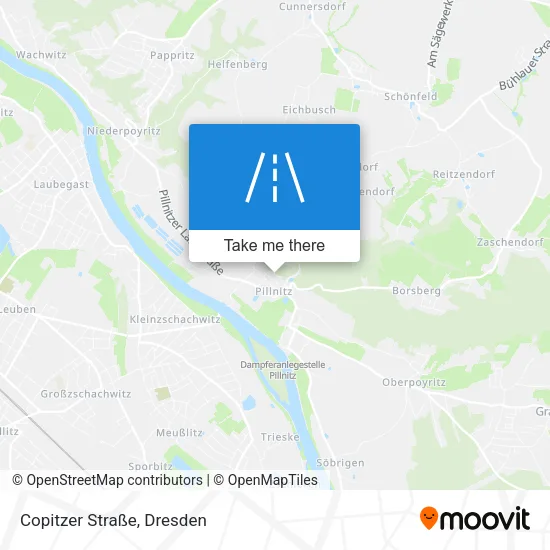 Карта Copitzer Straße