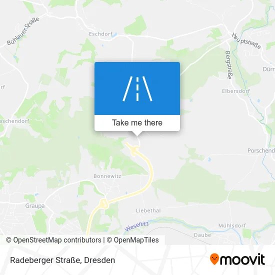 Radeberger Straße map
