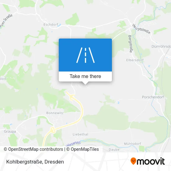 Карта Kohlbergstraße