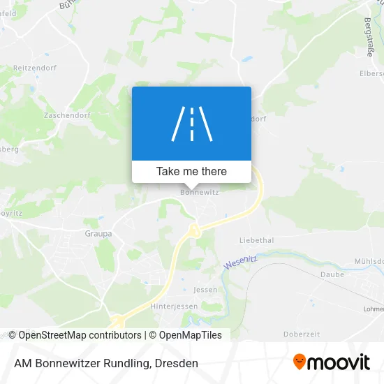 Карта AM Bonnewitzer Rundling