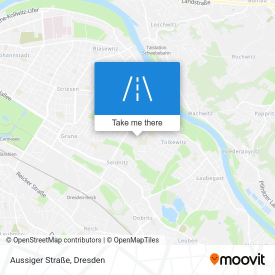 Aussiger Straße map