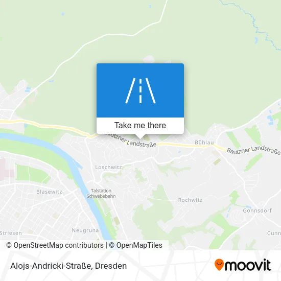 Карта Alojs-Andricki-Straße