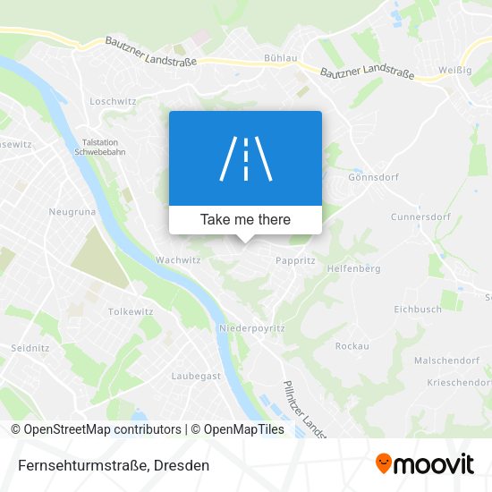 Fernsehturmstraße map