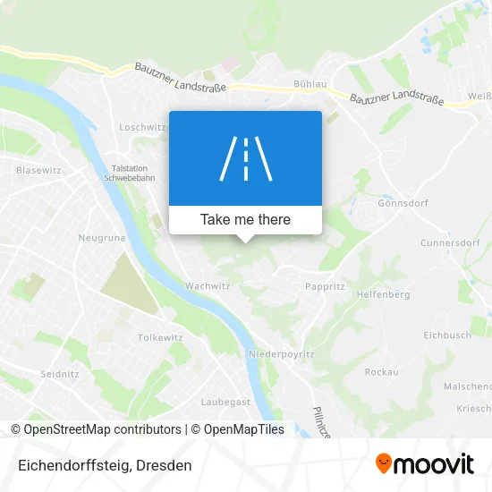 Карта Eichendorffsteig