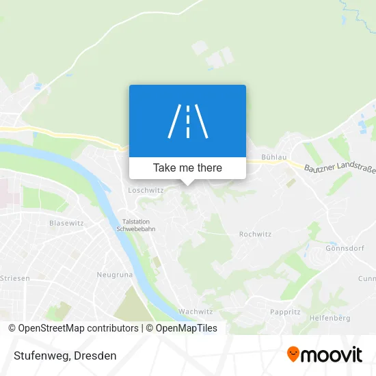 Карта Stufenweg