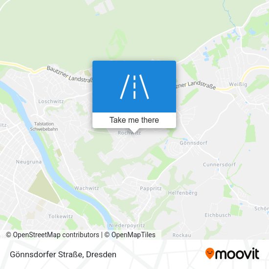 Gönnsdorfer Straße map