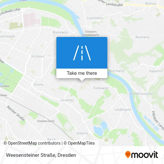 Карта Weesensteiner Straße