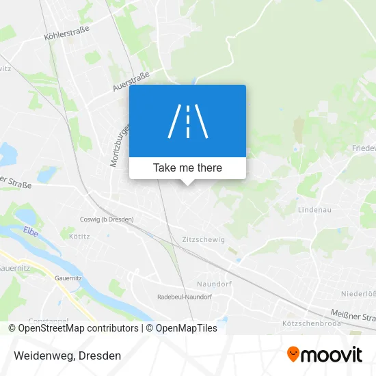 Карта Weidenweg