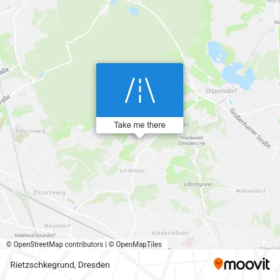 Карта Rietzschkegrund
