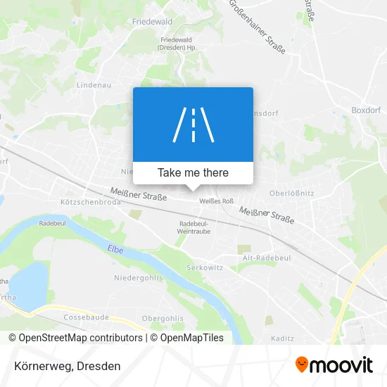 Карта Körnerweg