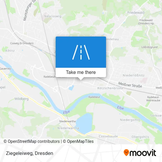 Карта Ziegeleiweg