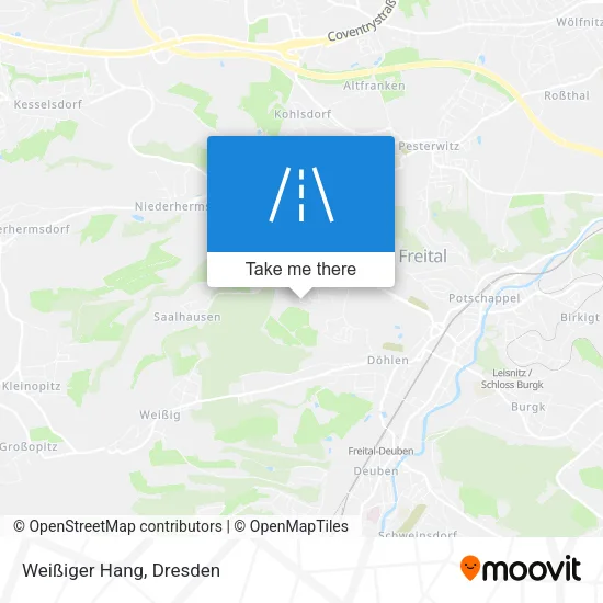 Карта Weißiger Hang