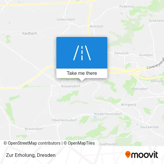 Карта Zur Erholung