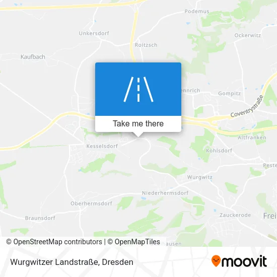 Карта Wurgwitzer Landstraße