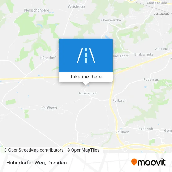 Карта Hühndorfer Weg