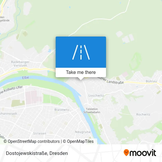 Карта Dostojewskistraße