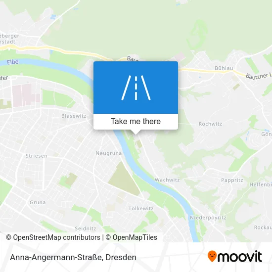 Карта Anna-Angermann-Straße