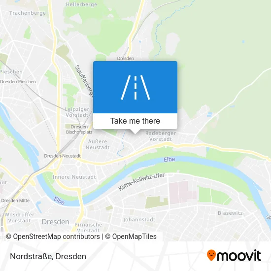 Карта Nordstraße