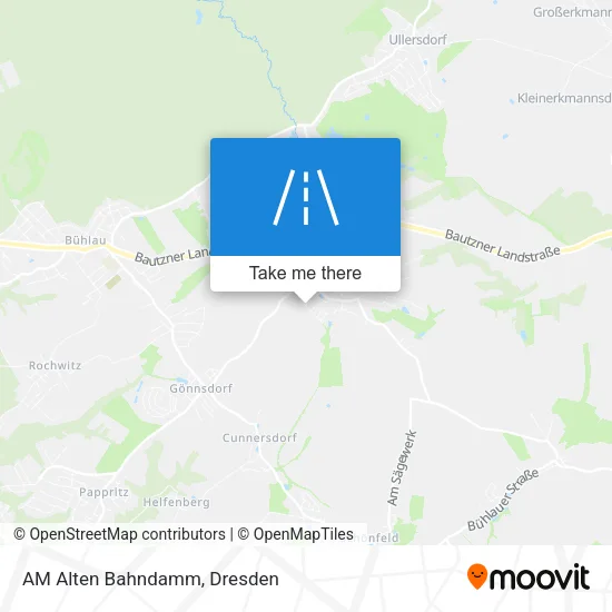 AM Alten Bahndamm map