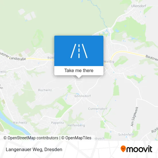 Карта Langenauer Weg