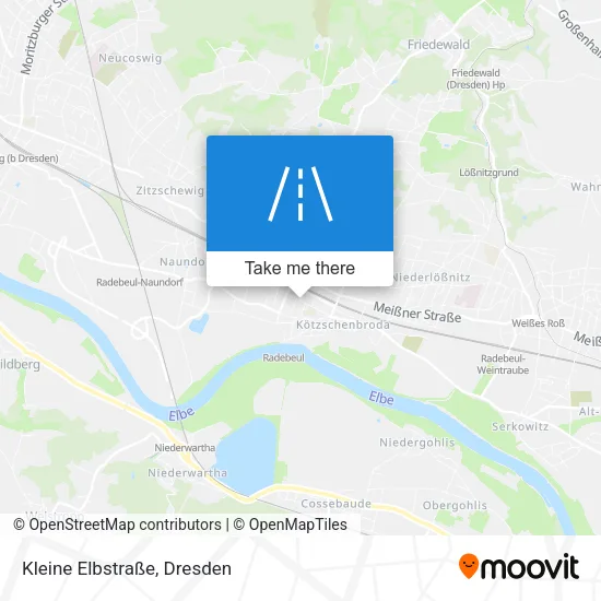 Карта Kleine Elbstraße