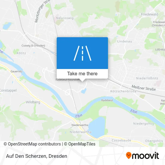 Карта Auf Den Scherzen