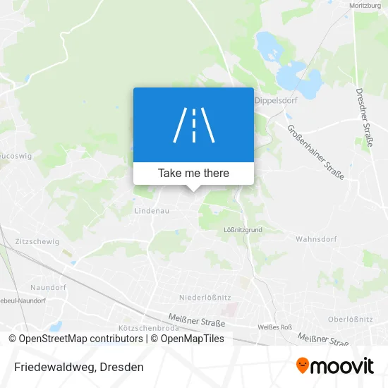 Карта Friedewaldweg